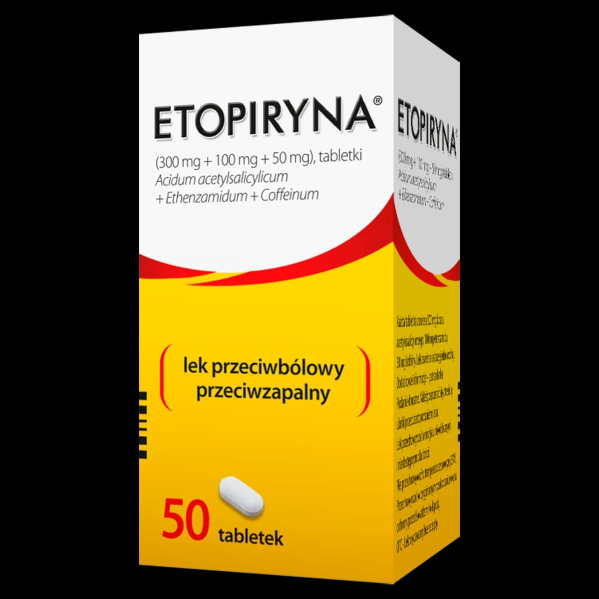 Etopiryna na ból głowy 50 tabletek