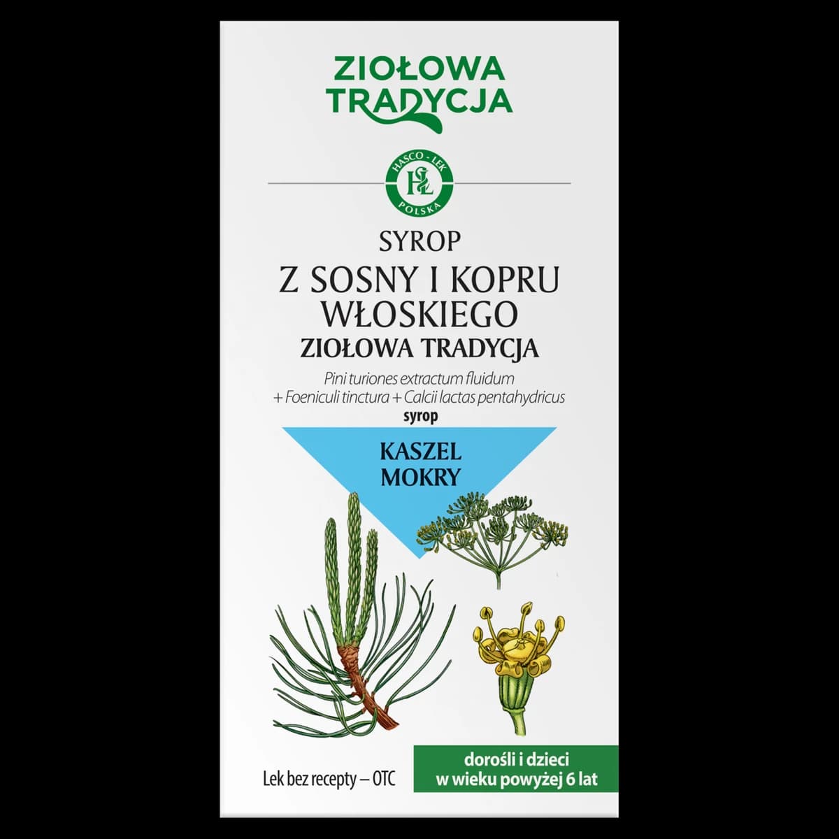 Syrop z sosny i kopru włoskiego Ziołowa Tradycja 125 g
