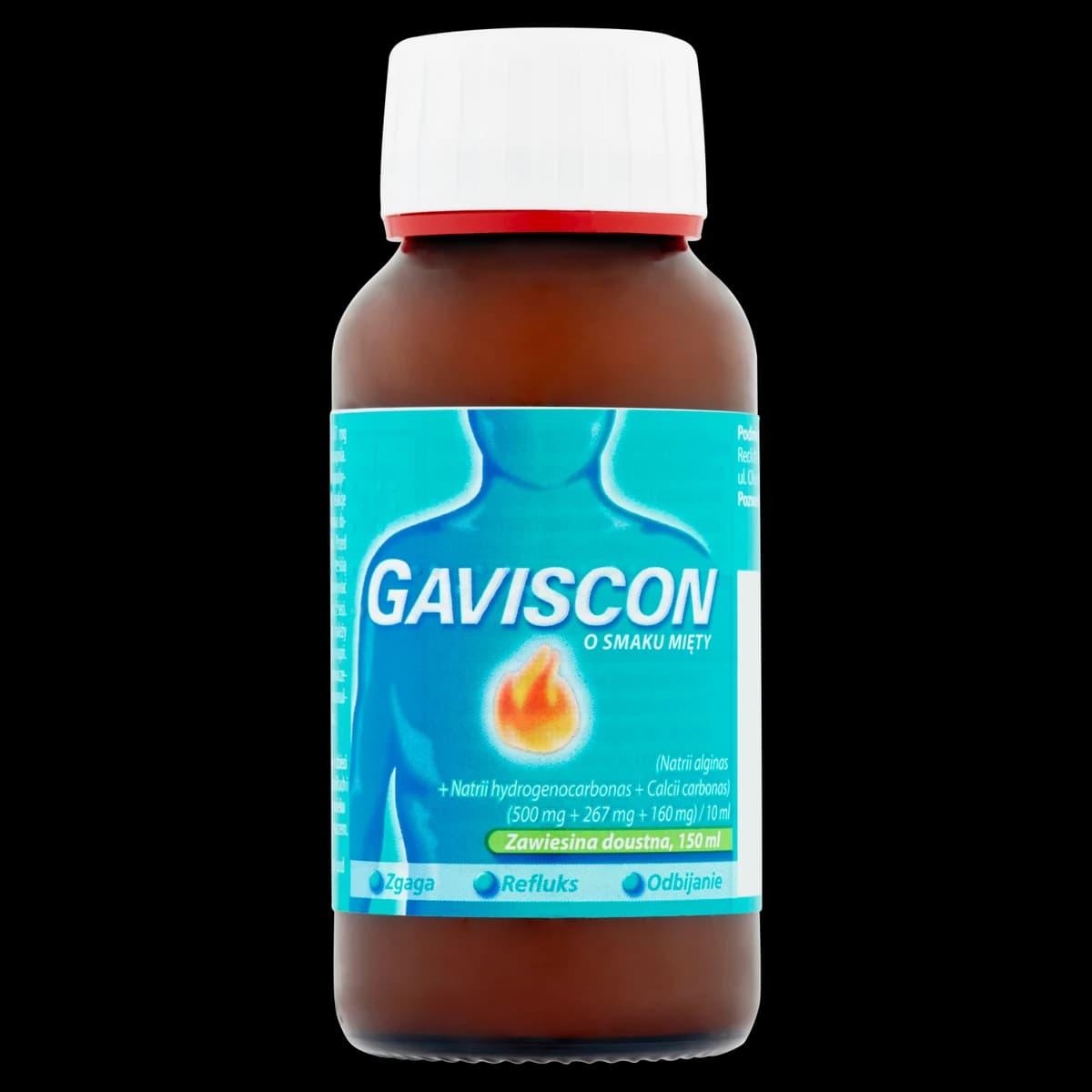 Gaviscon o smaku mięty 150 ml