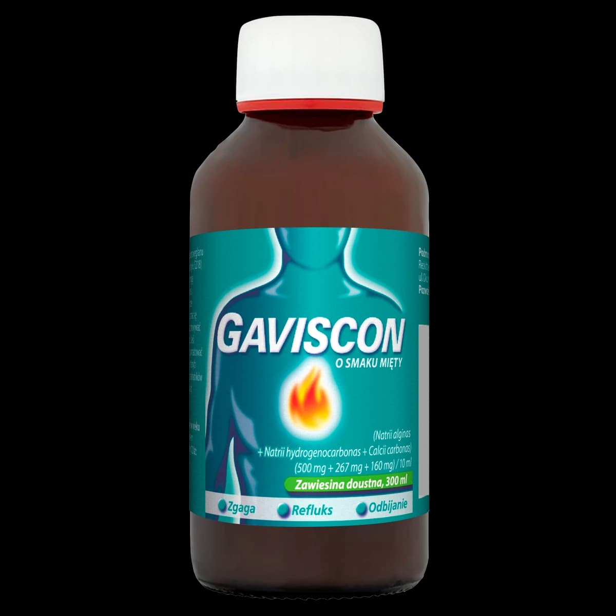 Gaviscon o smaku mięty 300 ml