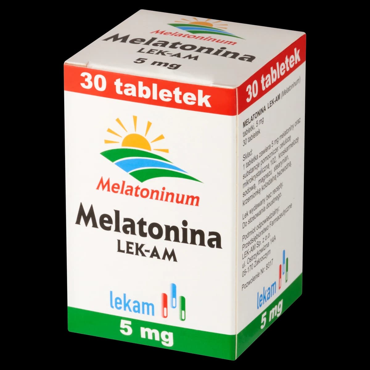 Melatonina Lek-Am 5 mg 30 tabletek