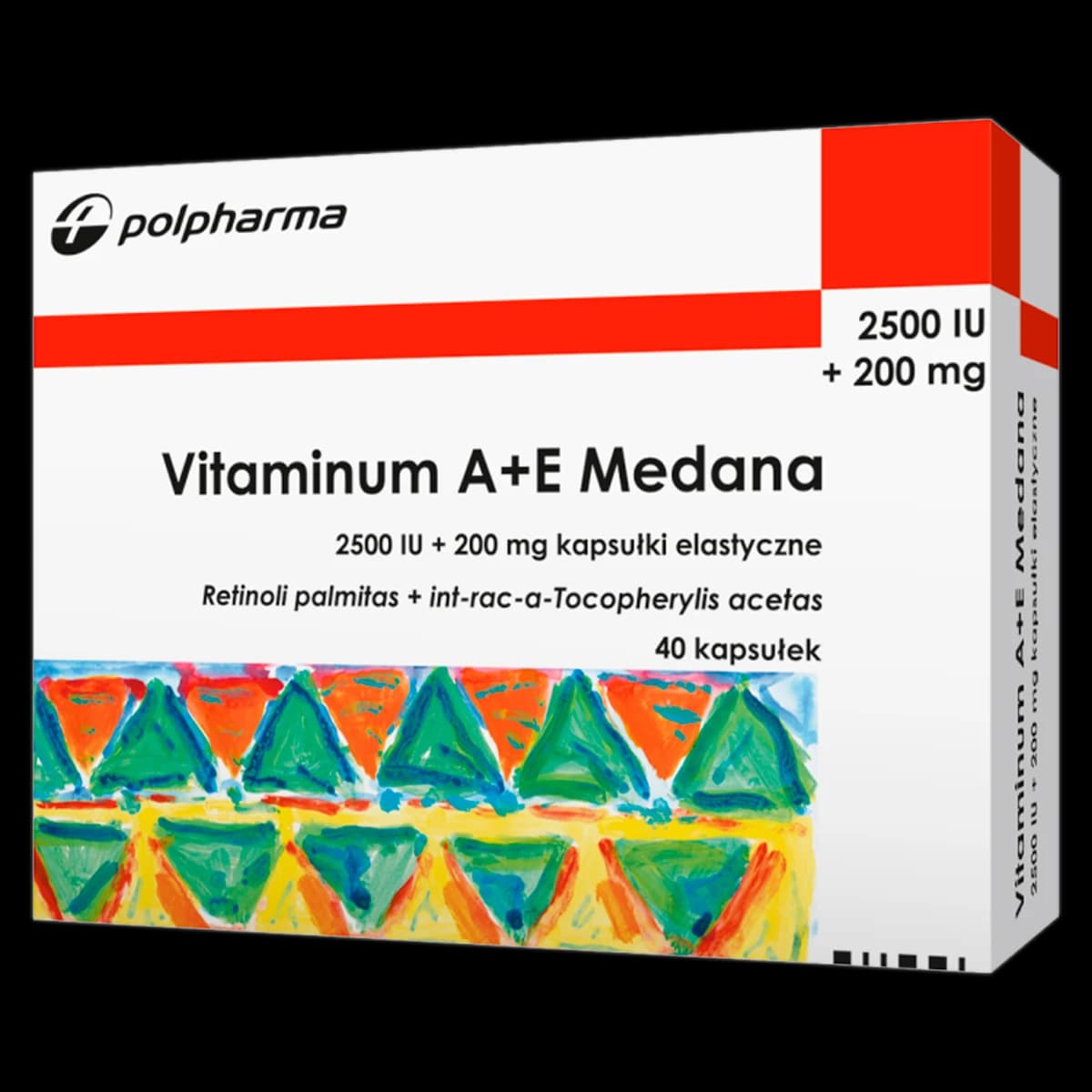 Vitaminum A+E Medana 40 kapsułek elastycznych