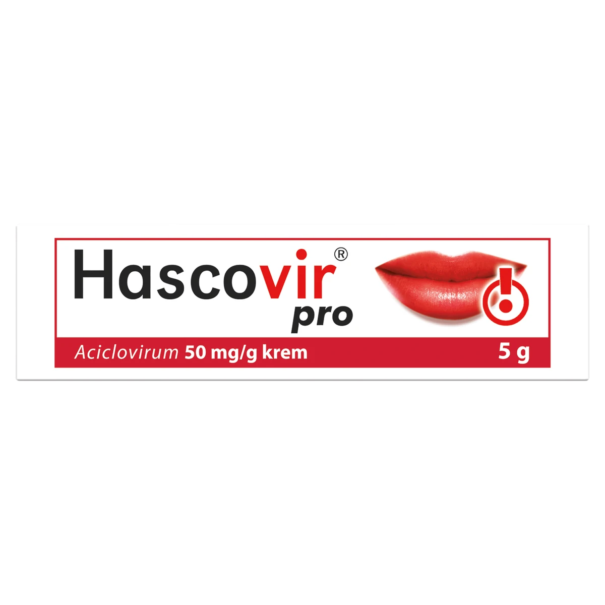 Hascovir Pro 50 mg/g krem 5 g