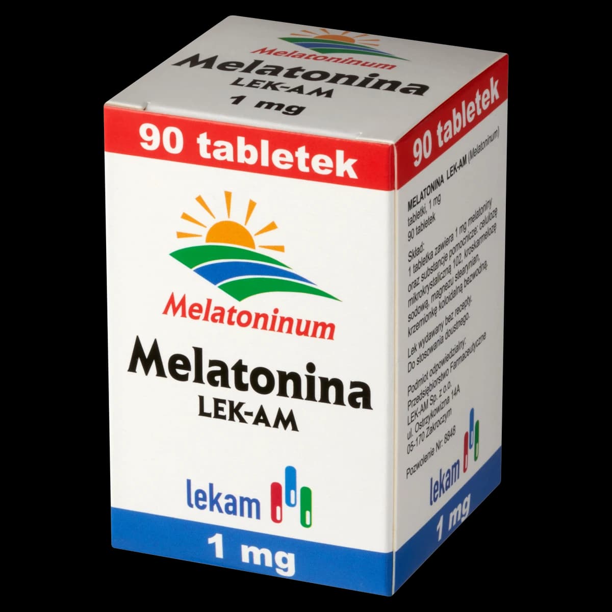 Melatonina Lek-Am 1 mg 90 tabletek