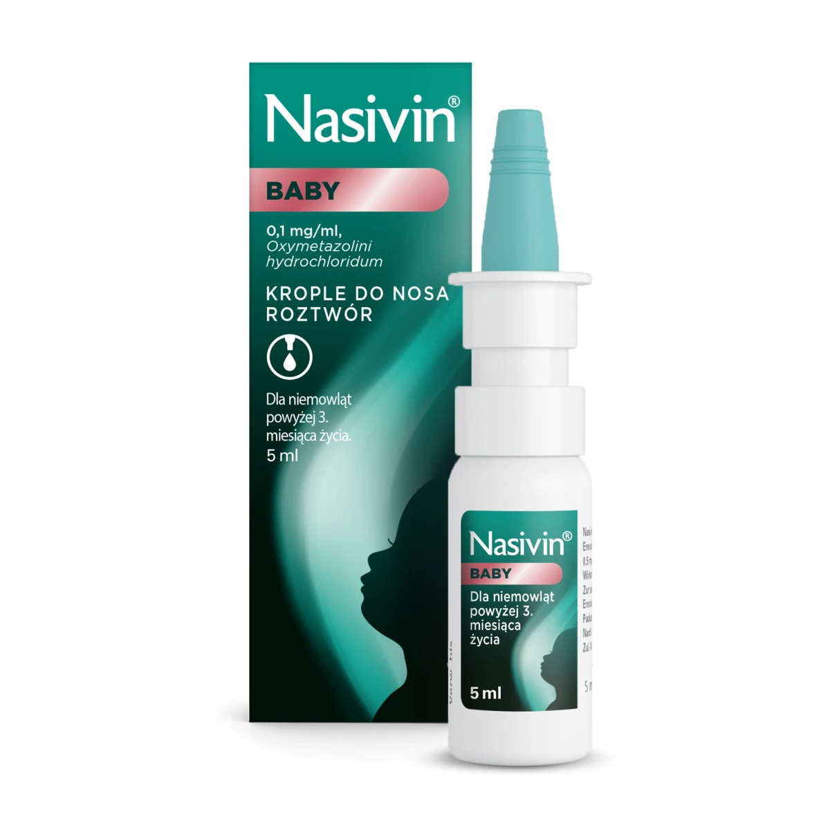 Nasivin Vicks Baby 0,1 mg/ml 5 ml