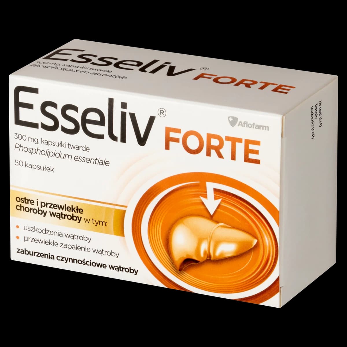 Esseliv Forte 300 mg 50 kapsułek twardych