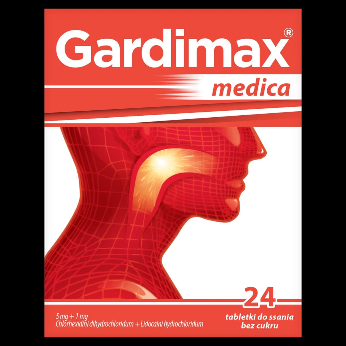 Gardimax Medica 5 mg 24 tabletki do ssania