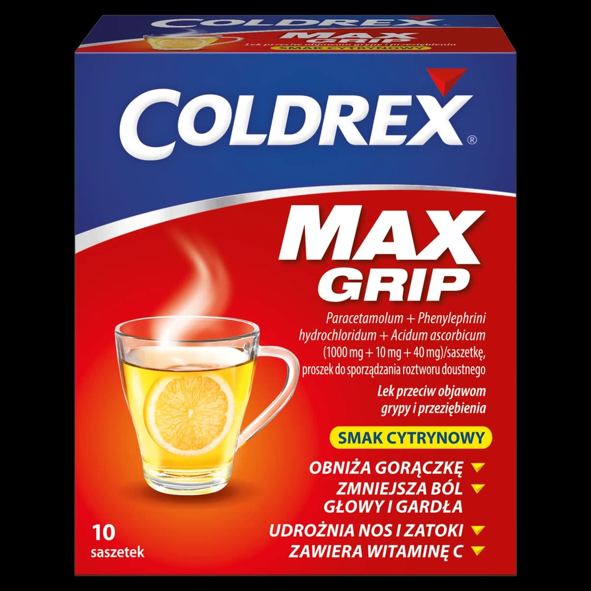 Coldrex Max Grip 10 saszetek