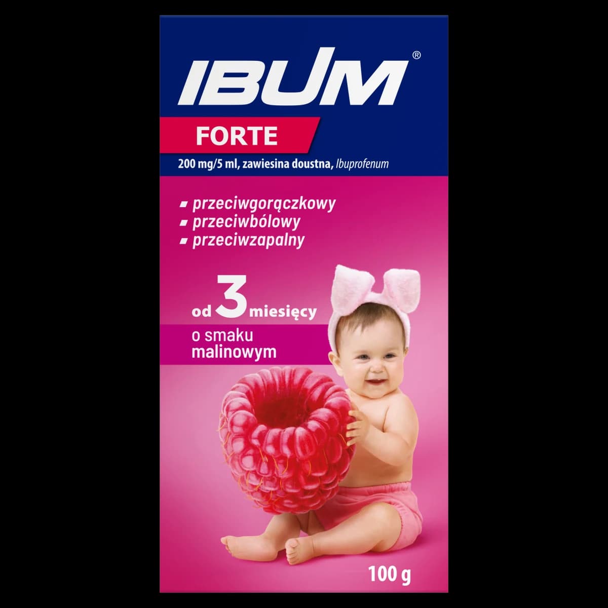 Ibum Forte 200 mg zawiesina doustna 100 ml