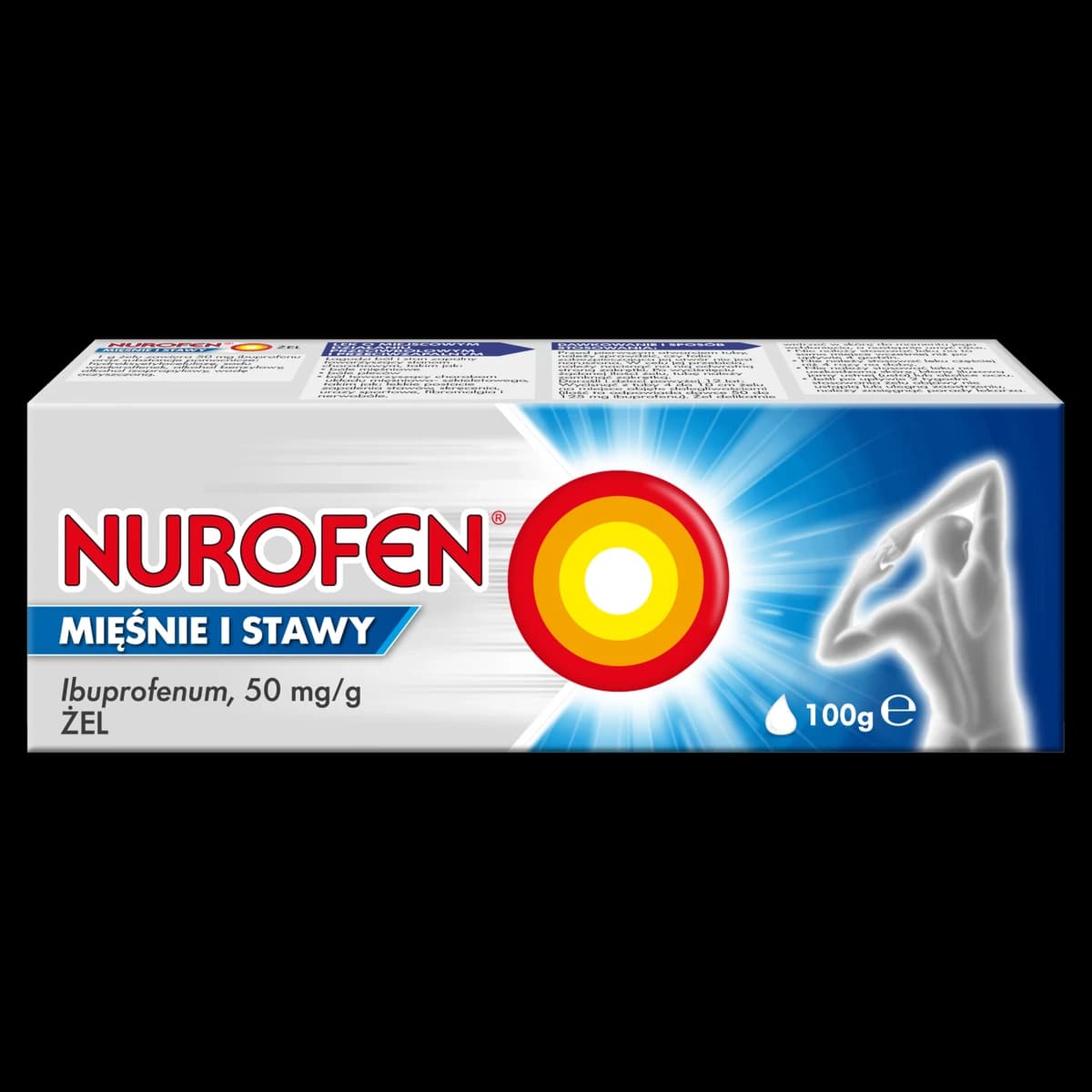 Nurofen 50 mg/g mięśnie i stawy żel 100 g