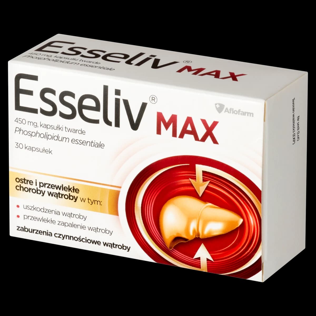 Esseliv Max 450 mg 30 kapsułek