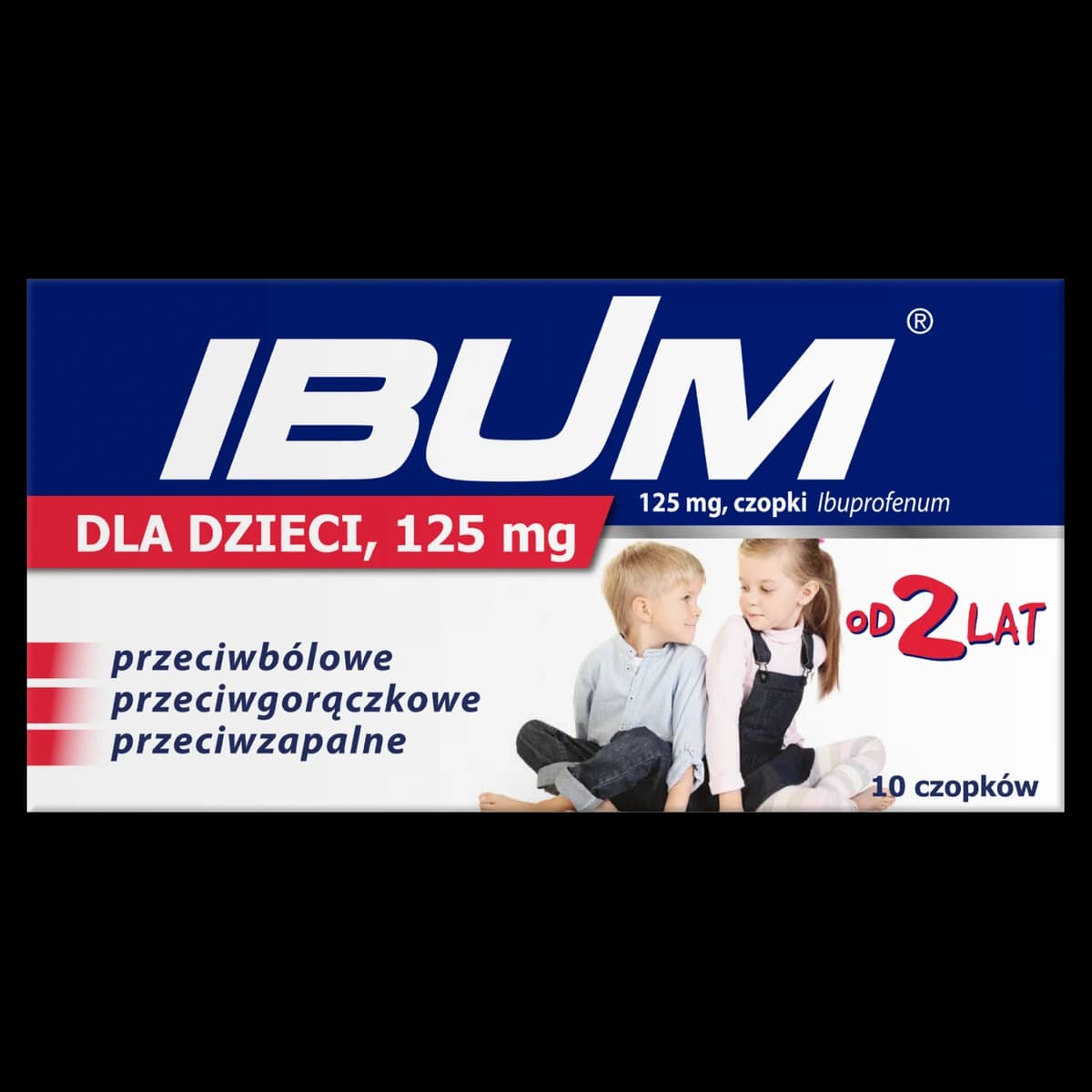 Ibum Dla Dzieci 125 mg 10 czopków