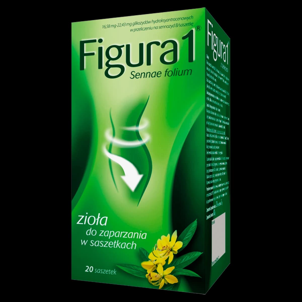 Figura1 zioła na zaparcia 3 g 20 saszetek