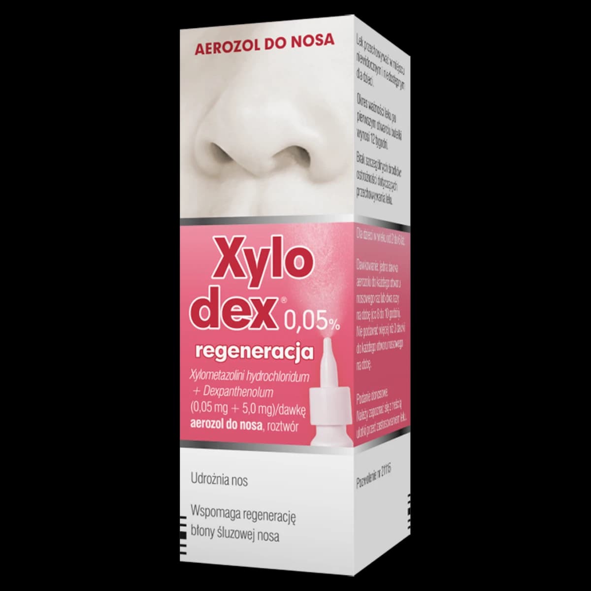 Xylodex Regeneracja dla dzieci spray do nosa 10 ml