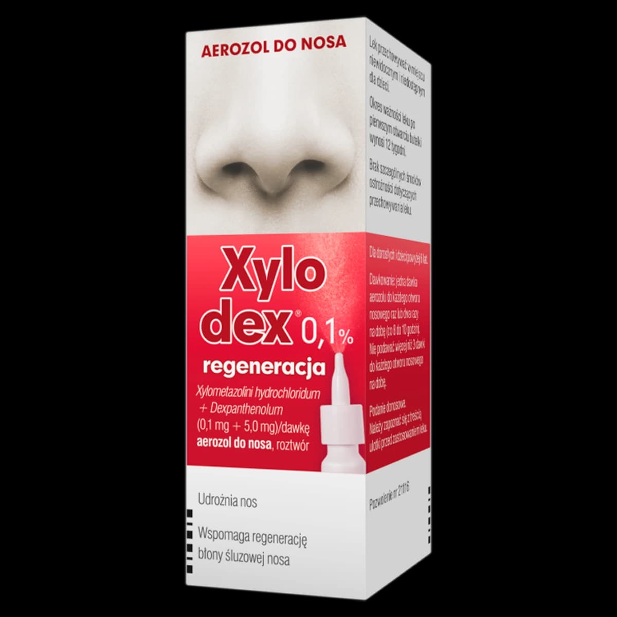 Xylodex Regeneracja spray do nosa 10 ml