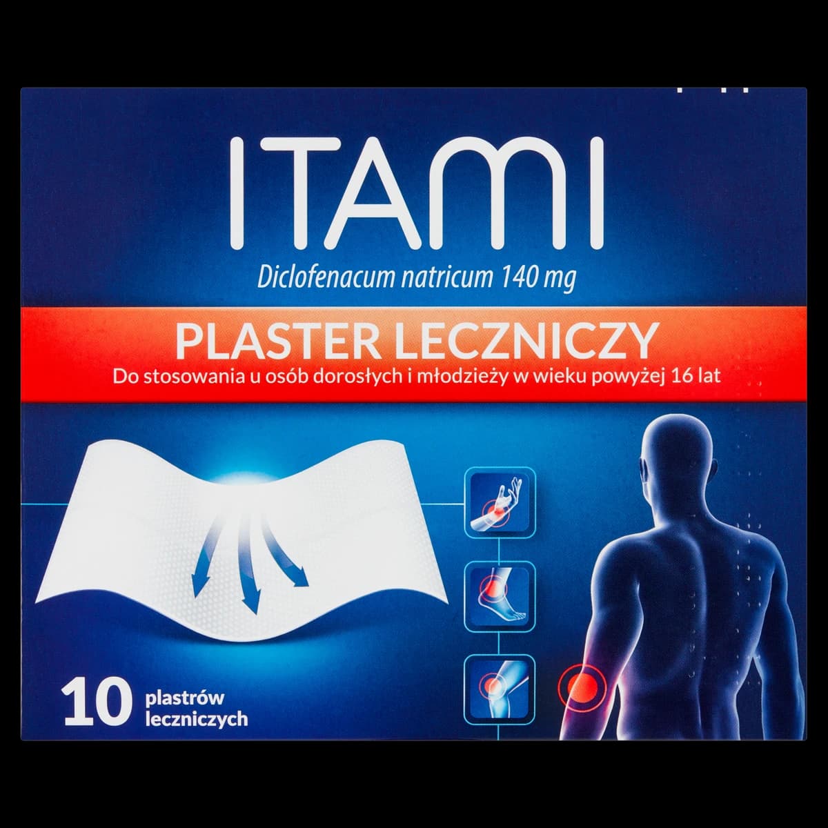 Itami plaster leczniczy 10 sztuk