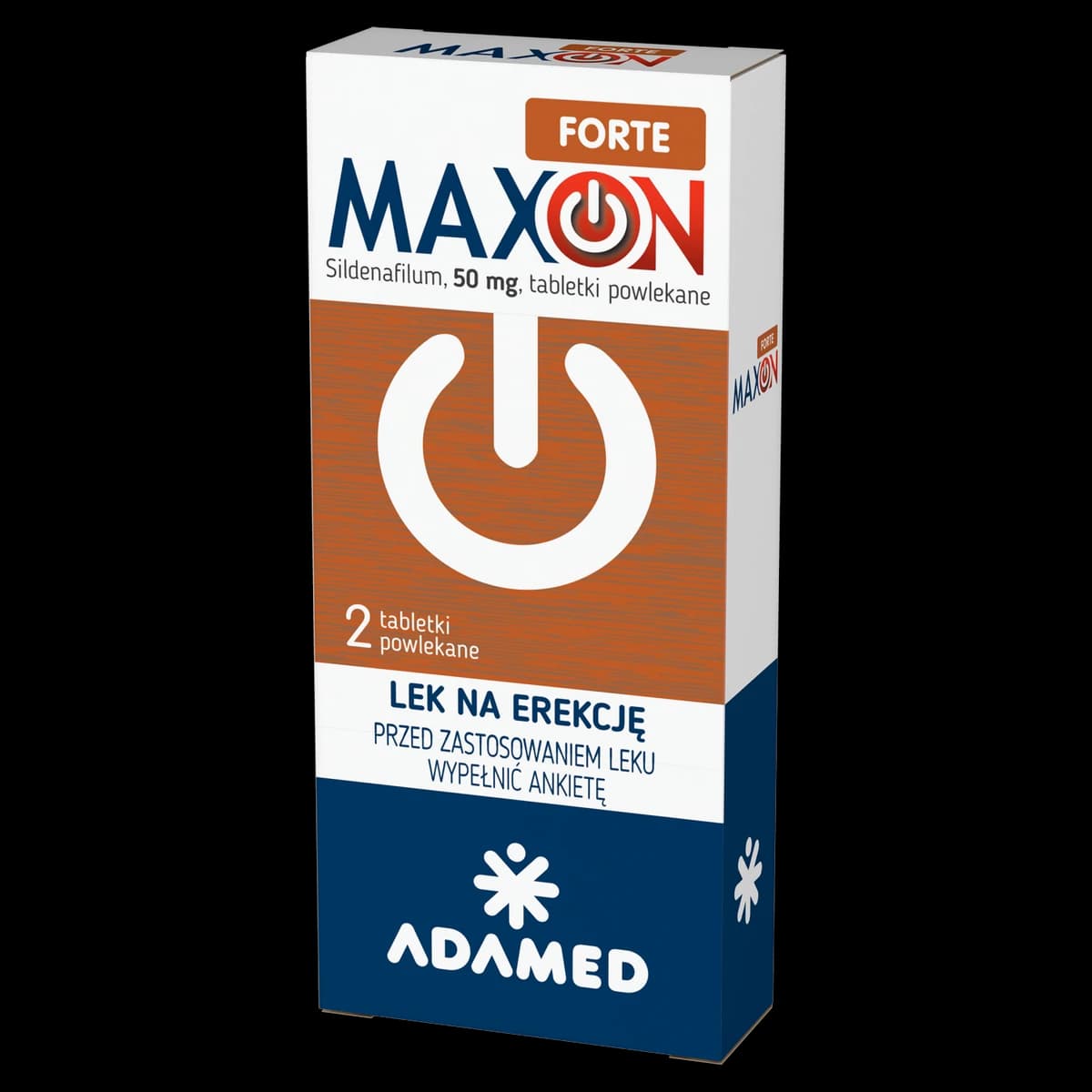 Maxon Forte 50 mg 2 tabletek