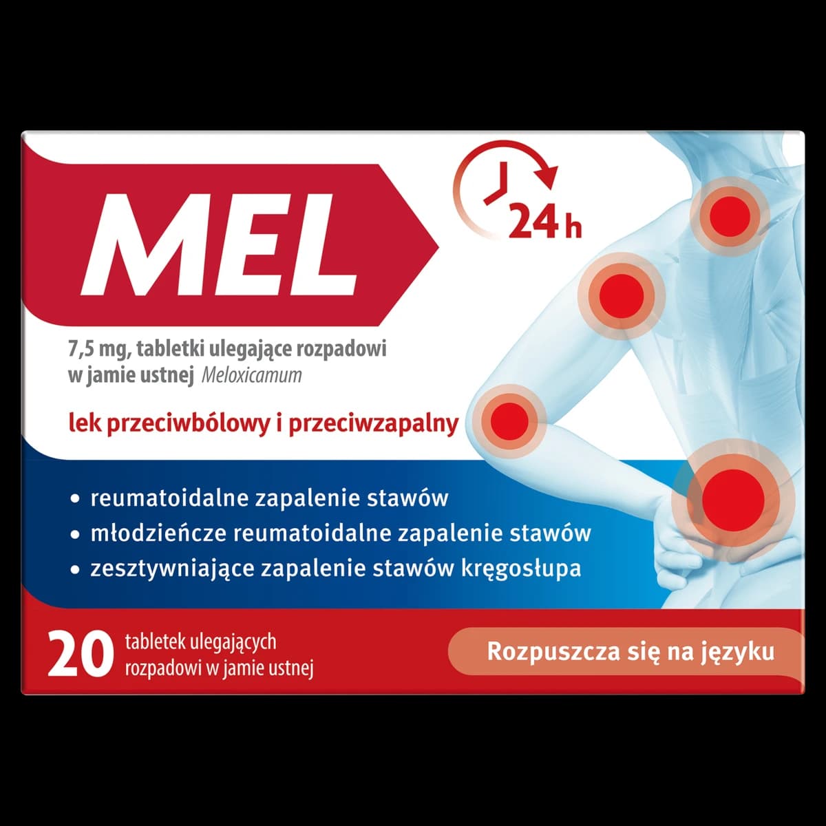 Mel 7,5 mg 20 tabletek