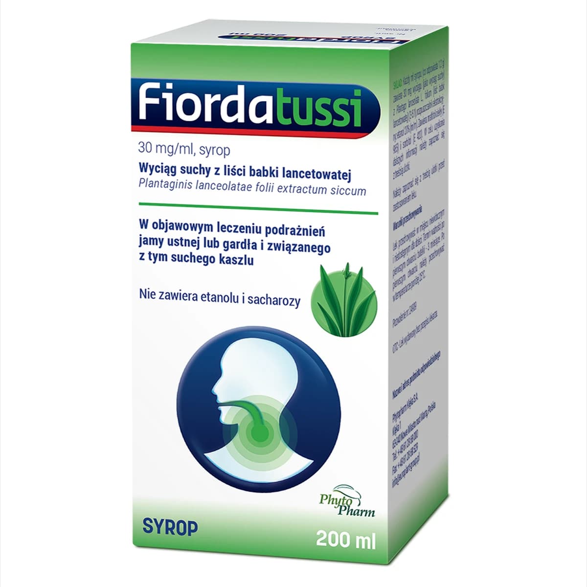 Fiordatussi syrop 30 mg/ml 200 ml
