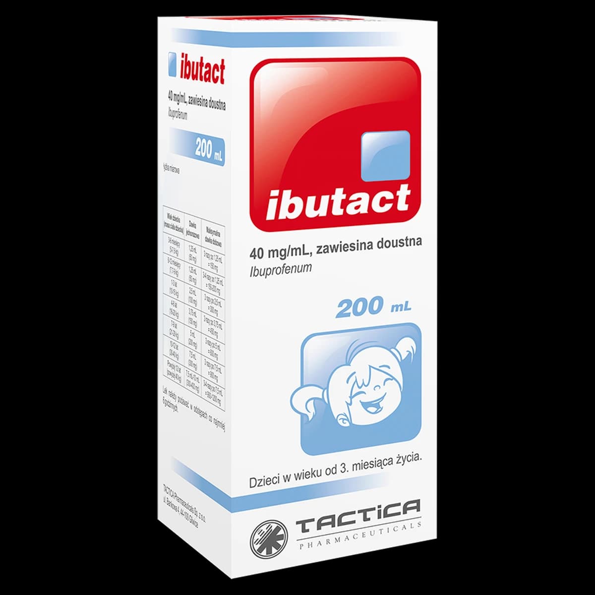 Ibutact 40 mg/ml zawiesina doustna 200 ml