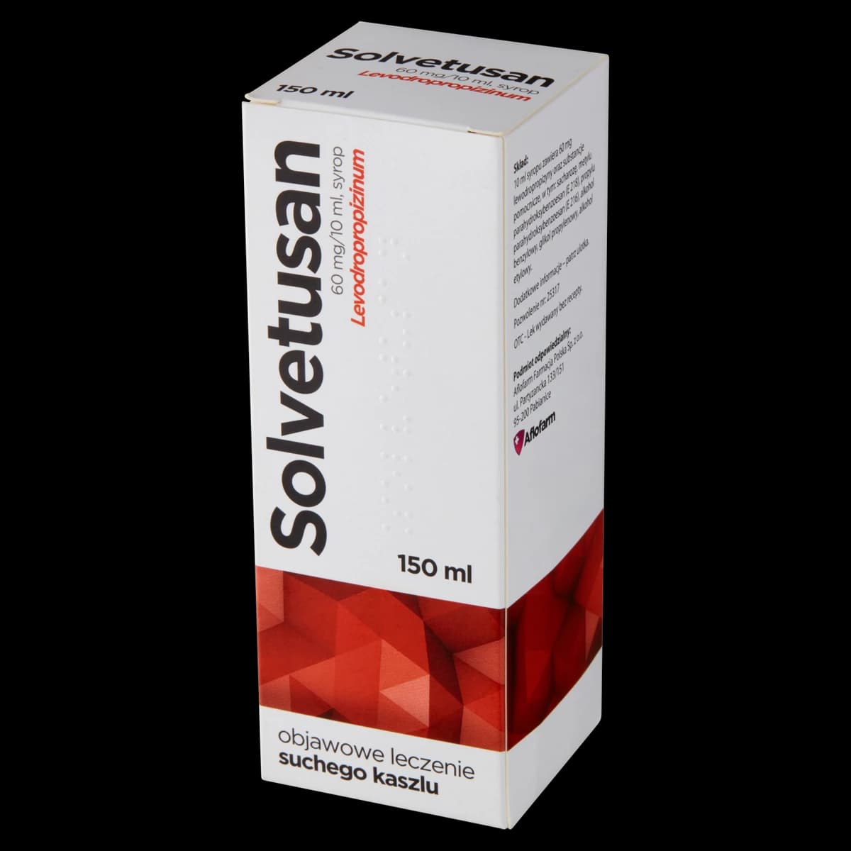 Solvetusan syrop na suchy kaszel 150 ml