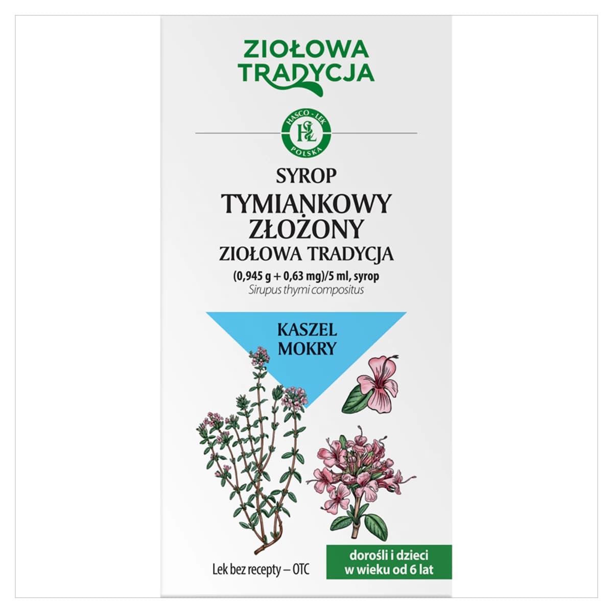 Syrop tymiankowy złożony Ziołowa Tradycja 125 g