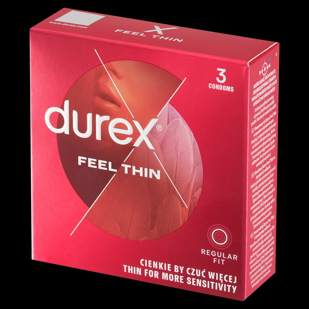 Durex Feel Thin prezerwatywy 3 sztuki