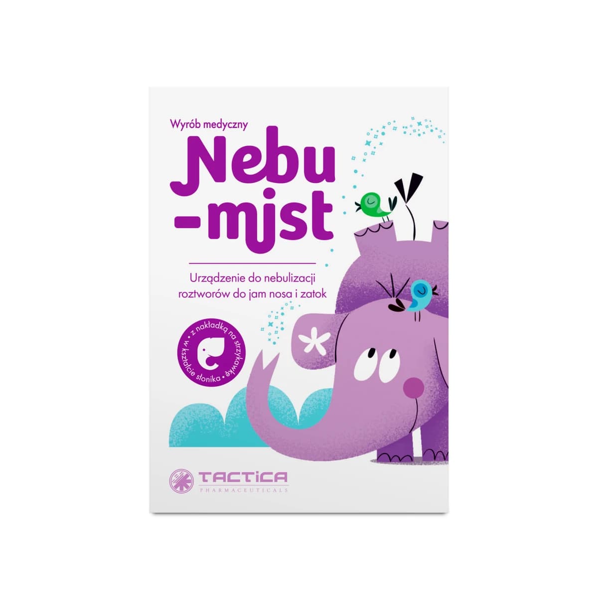Nebu-Mist urządzenie do nebulizacji roztworów do jam nosa i zatok