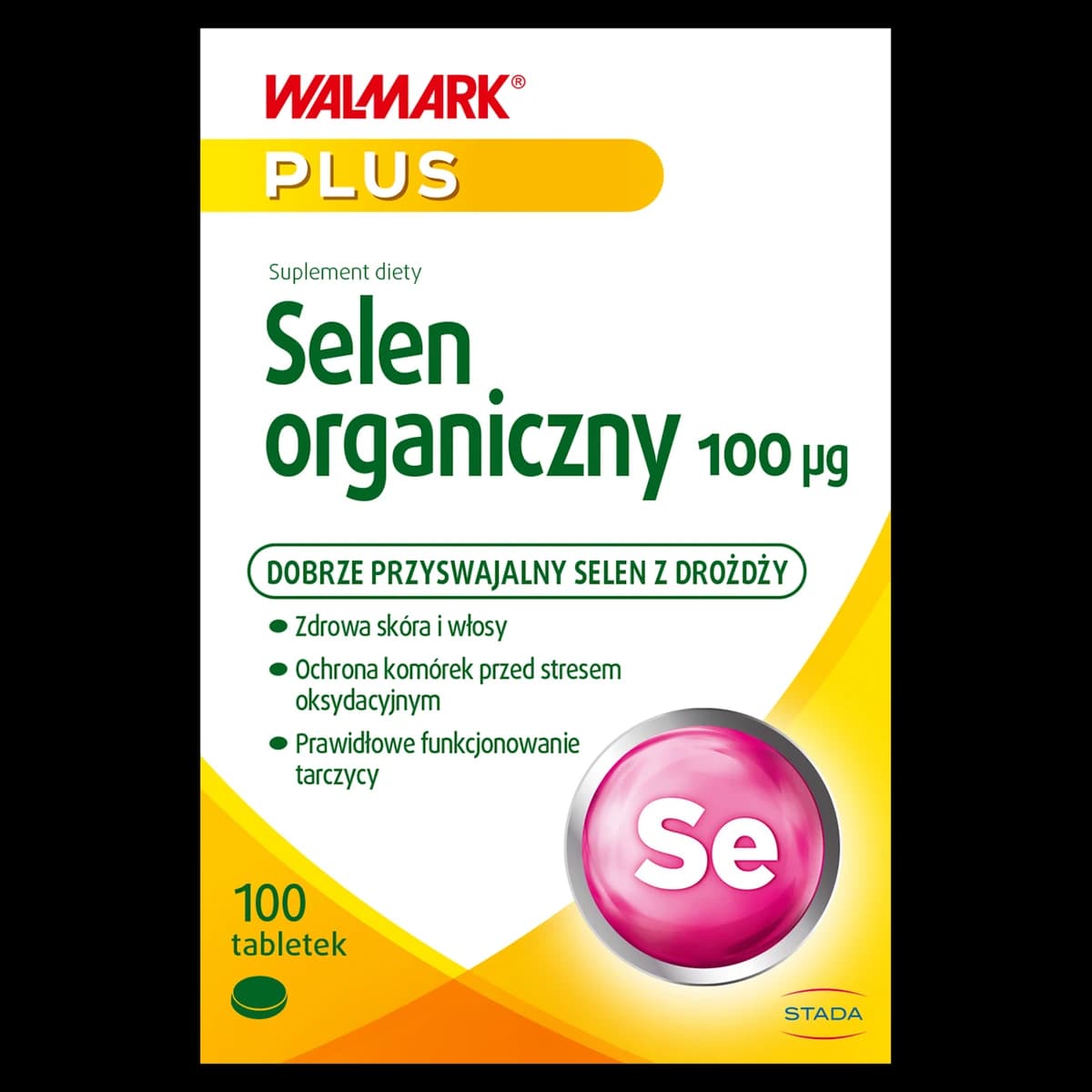 Walmark Plus Selen organiczny 100 μg 100 tabletek