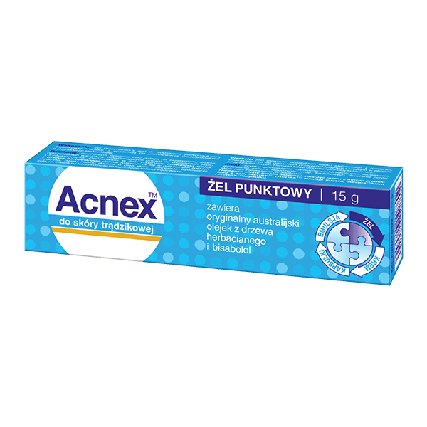 Acnex Żel do skóry trądzikowej punktowy 15 g