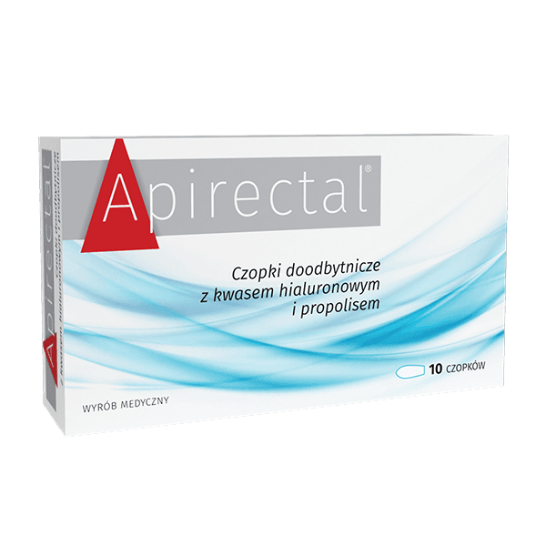 Apirectal 10 czopków doodbytniczych