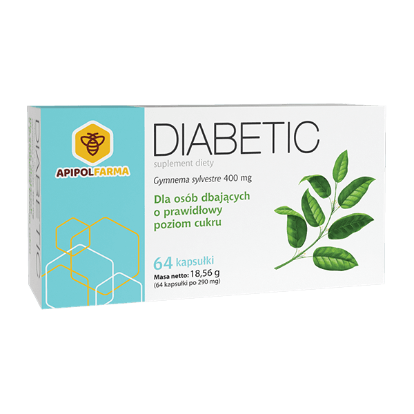 Diabetic Gymnema Silvestris 64 kapsułki