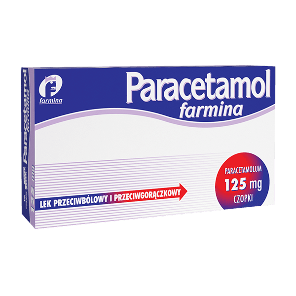 Paracetamol 125 mg 10 czopków doodbytniczych