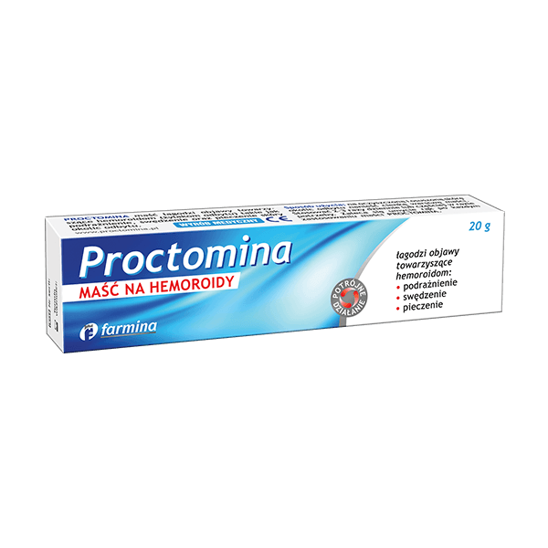 Proctomina maść na hemoroidy 20 g