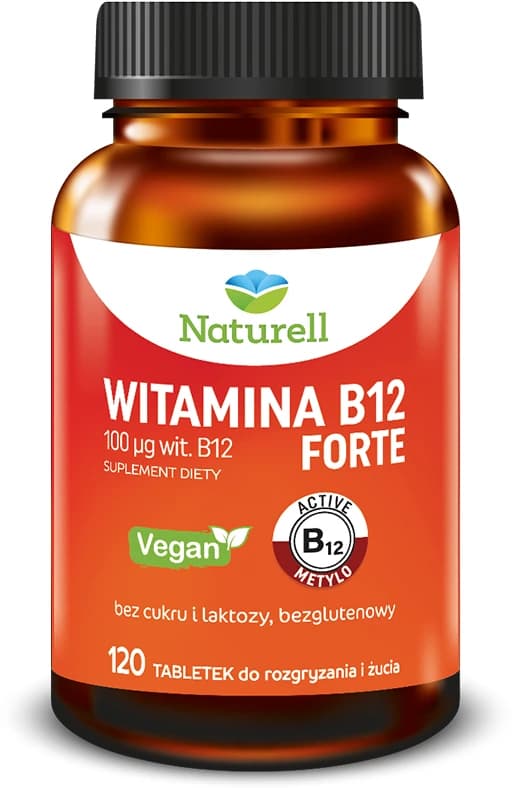 Naturell Witamina B12 Forte 120 tabletek do żucia