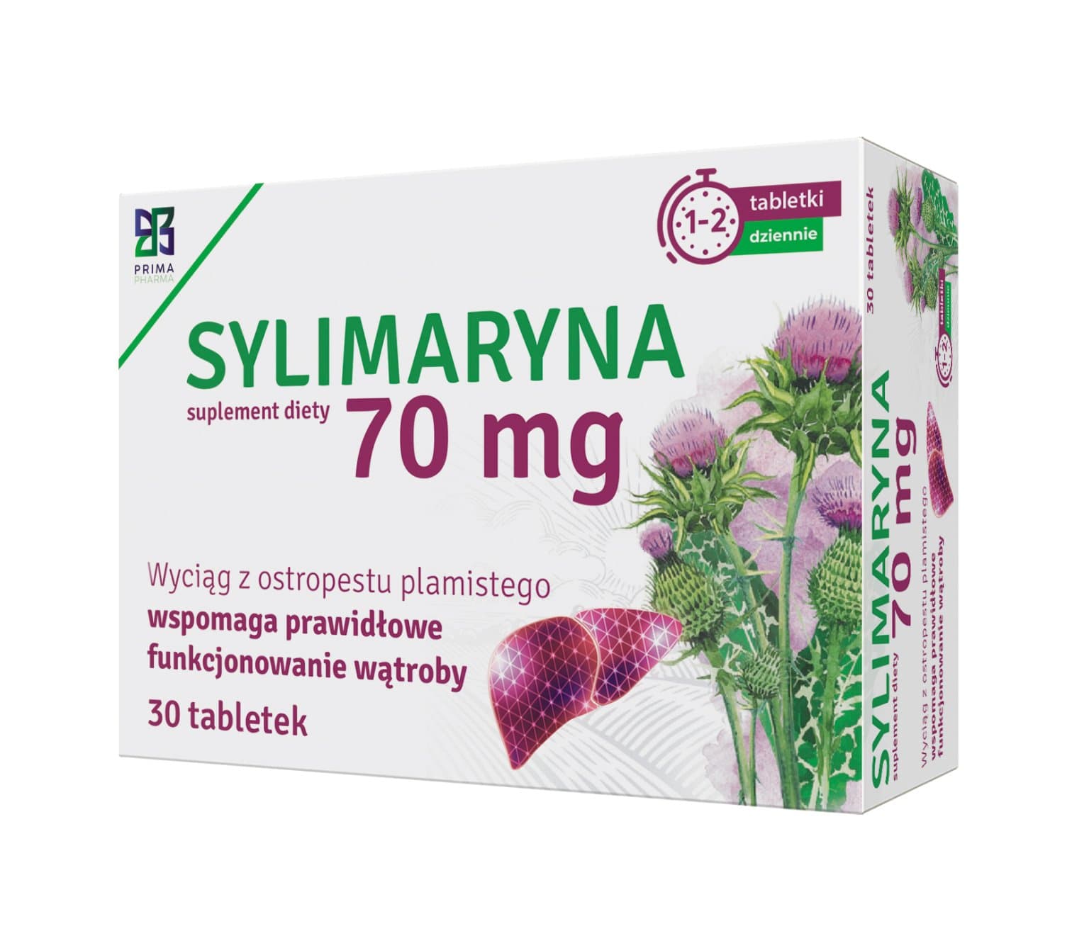 Sylimaryna 70 mg 30 tabletek