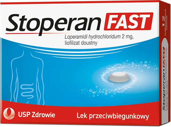 Stoperan Fast 2 mg 12 tabletek
