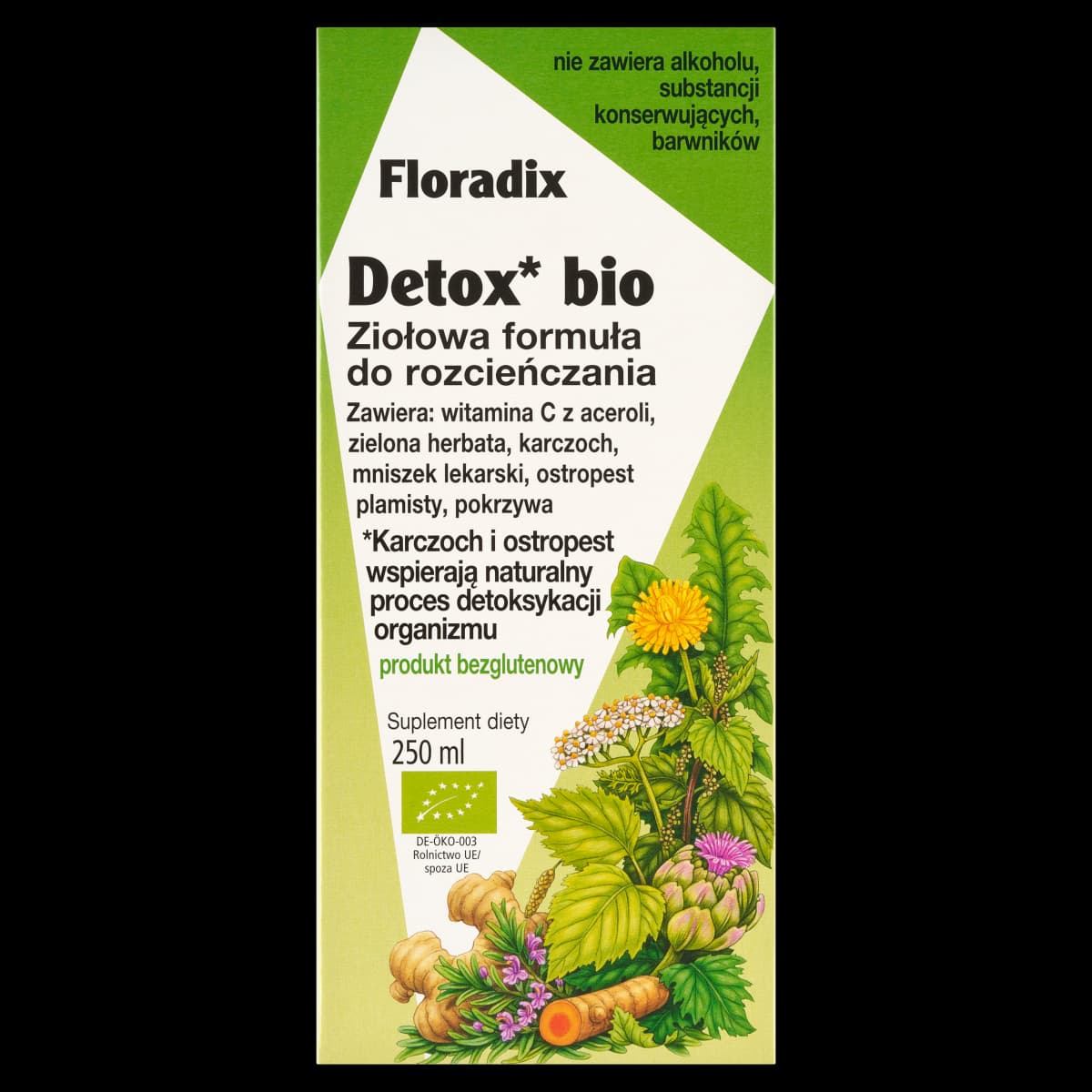 Floradix Detox Bio płyn 250 ml