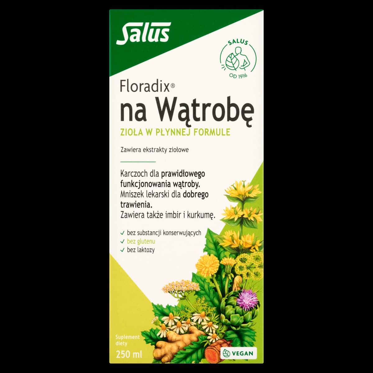 Floradix Zioła na Wątrobę płyn 250 ml