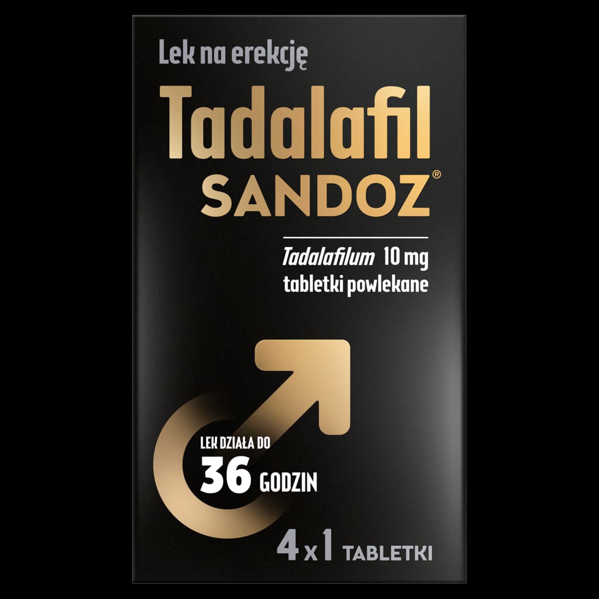 Tadalafil Sandoz 4 tabletki