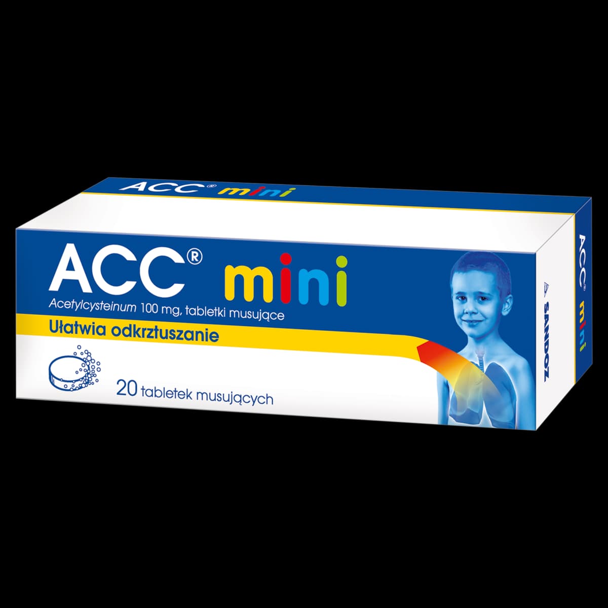 ACC Mini 100 mg 20 tabletek musujących