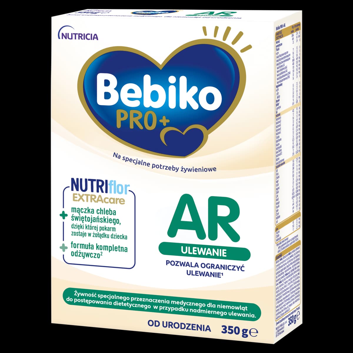 Bebiko Pro+ AR Żywność specjalnego przeznaczenia dla niemowląt od urodzenia 350 g