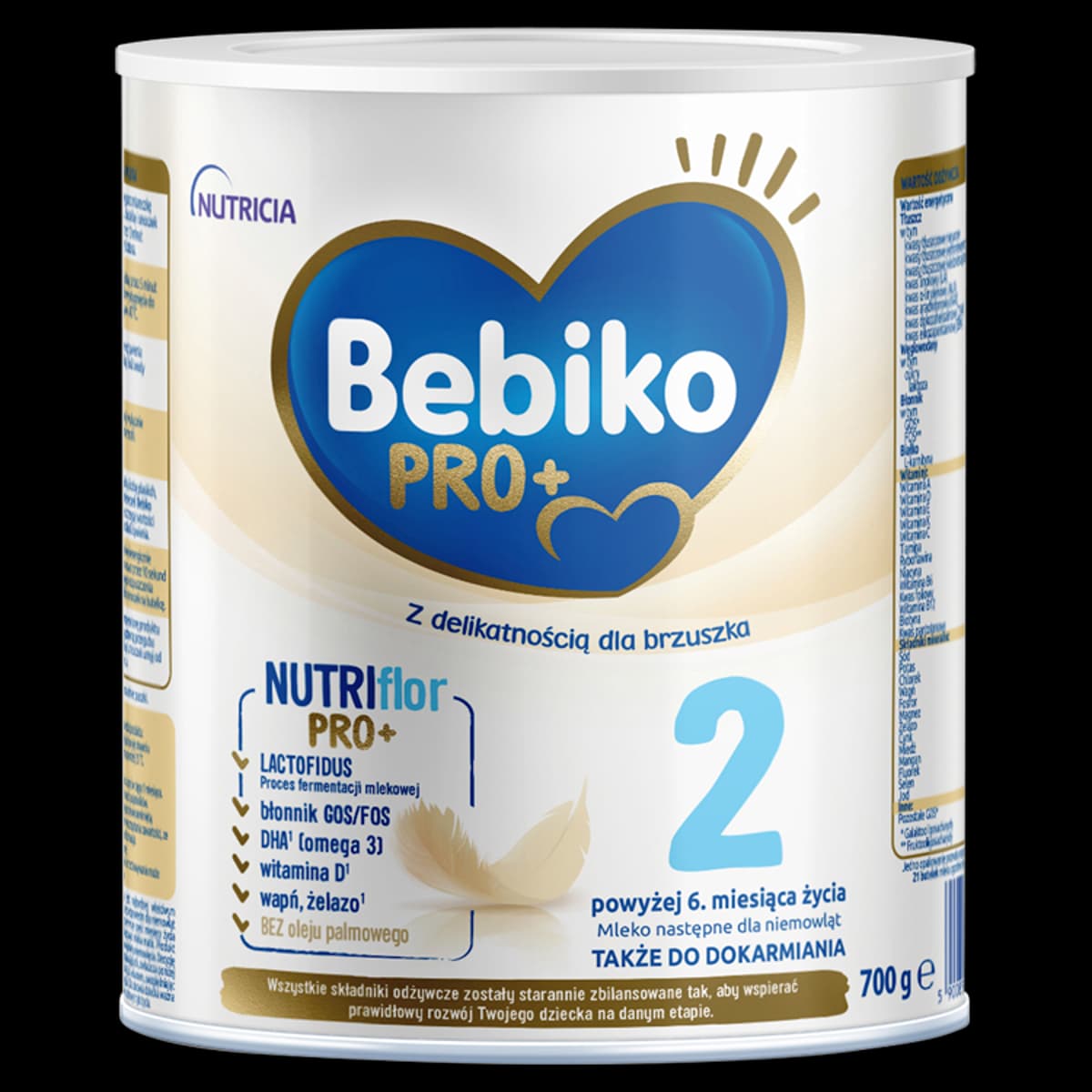 Bebiko Pro+ 2 Mleko następne dla niemowląt powyżej 6. miesiąca życia 700 g