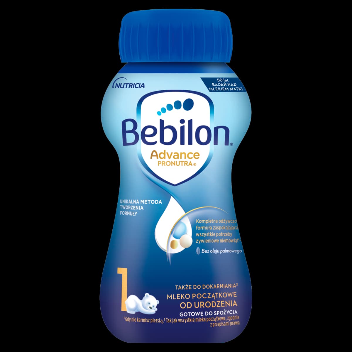 Bebilon 1 Advance Pronutra Mleko początkowe od urodzenia 200 ml