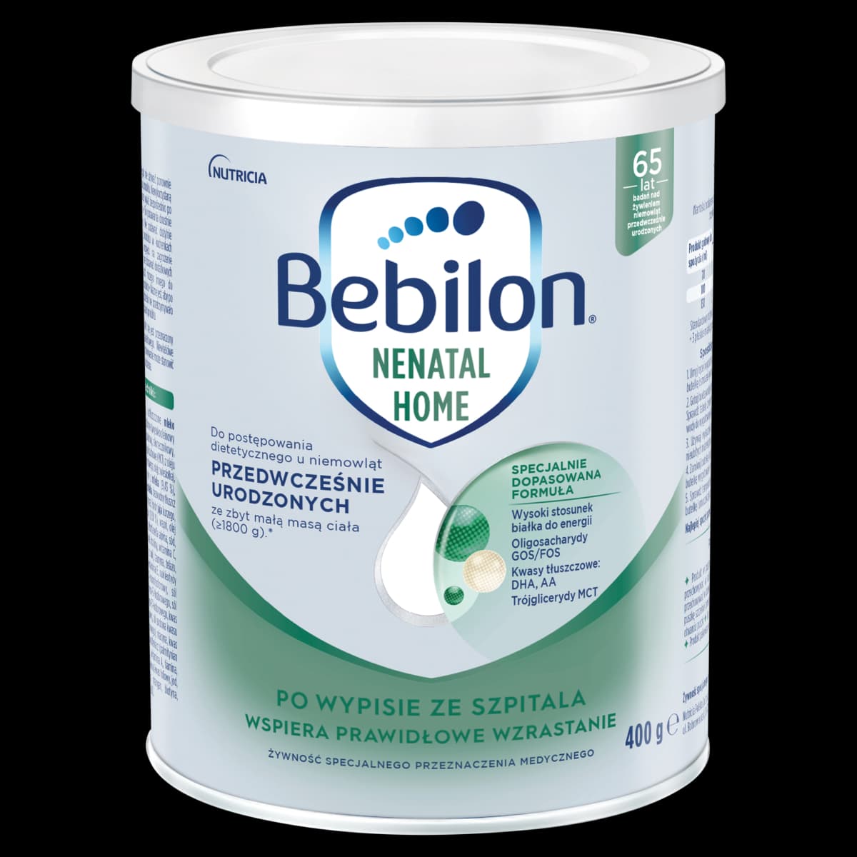 Bebilon Nenatal Home Żywność specjalnego przeznaczenia medycznego 400 g