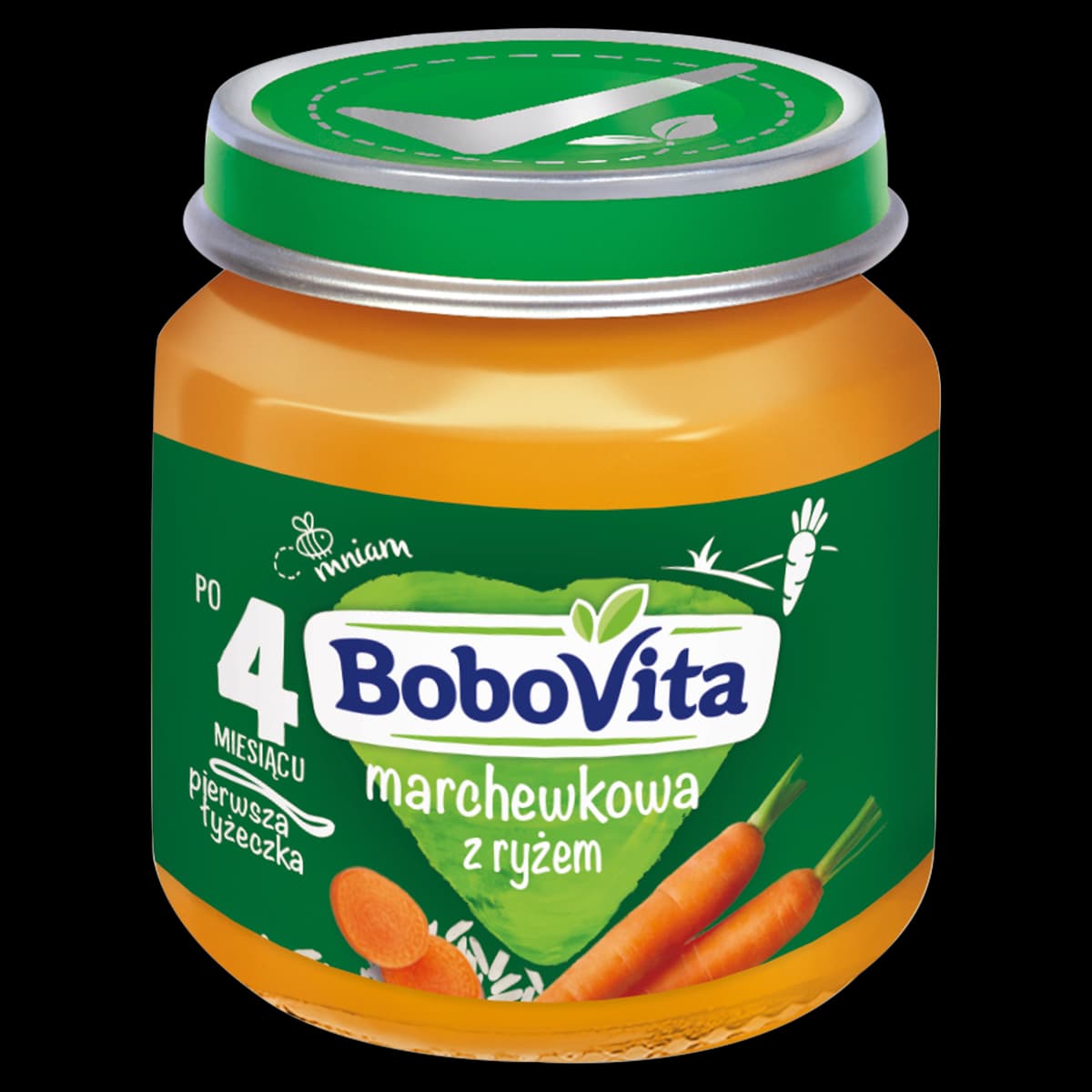 BoboVita Marchewkowa z ryżem po 4 miesiącu 125 g