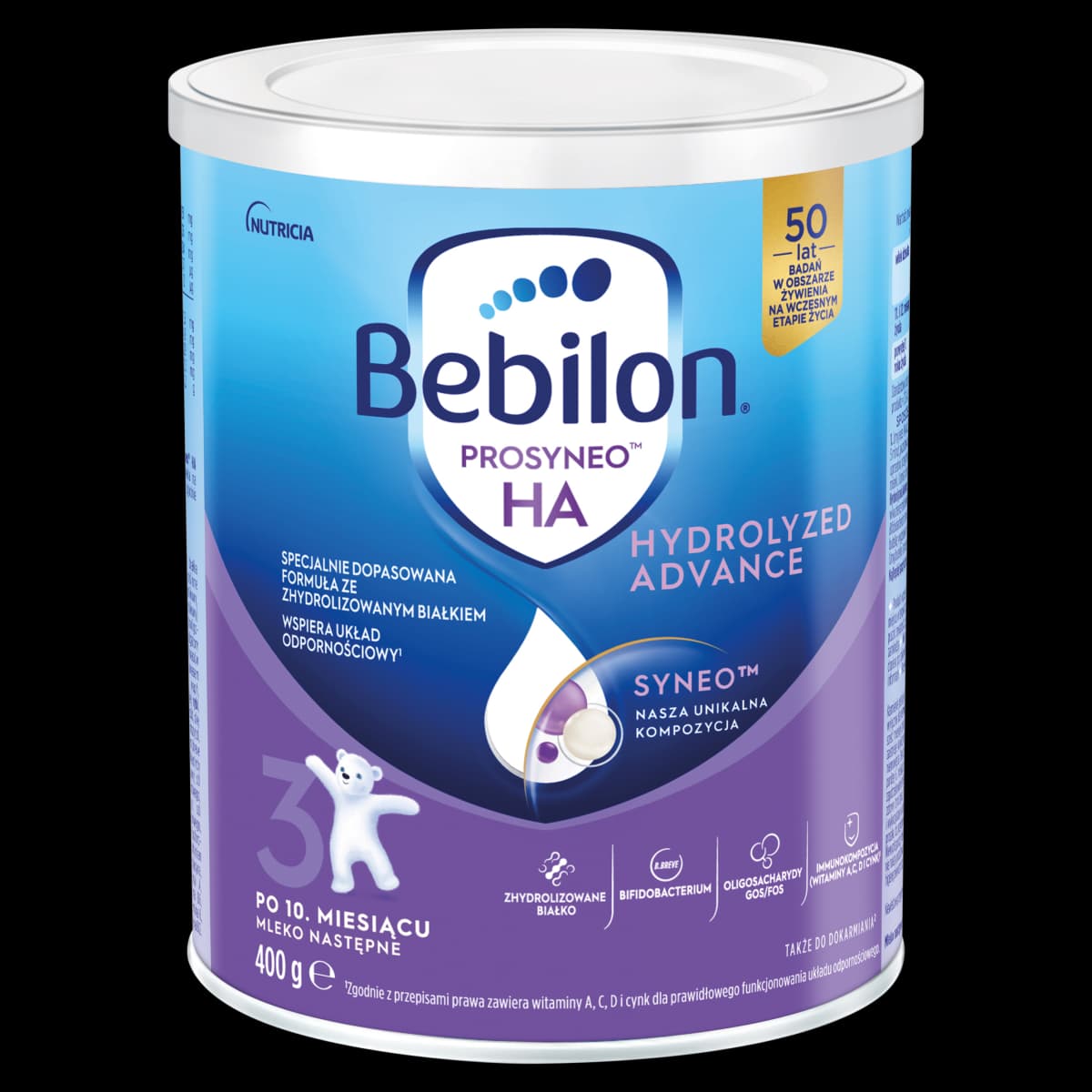 Bebilon 3 Prosyneo HA Mleko następne po 10. miesiącu 400 g