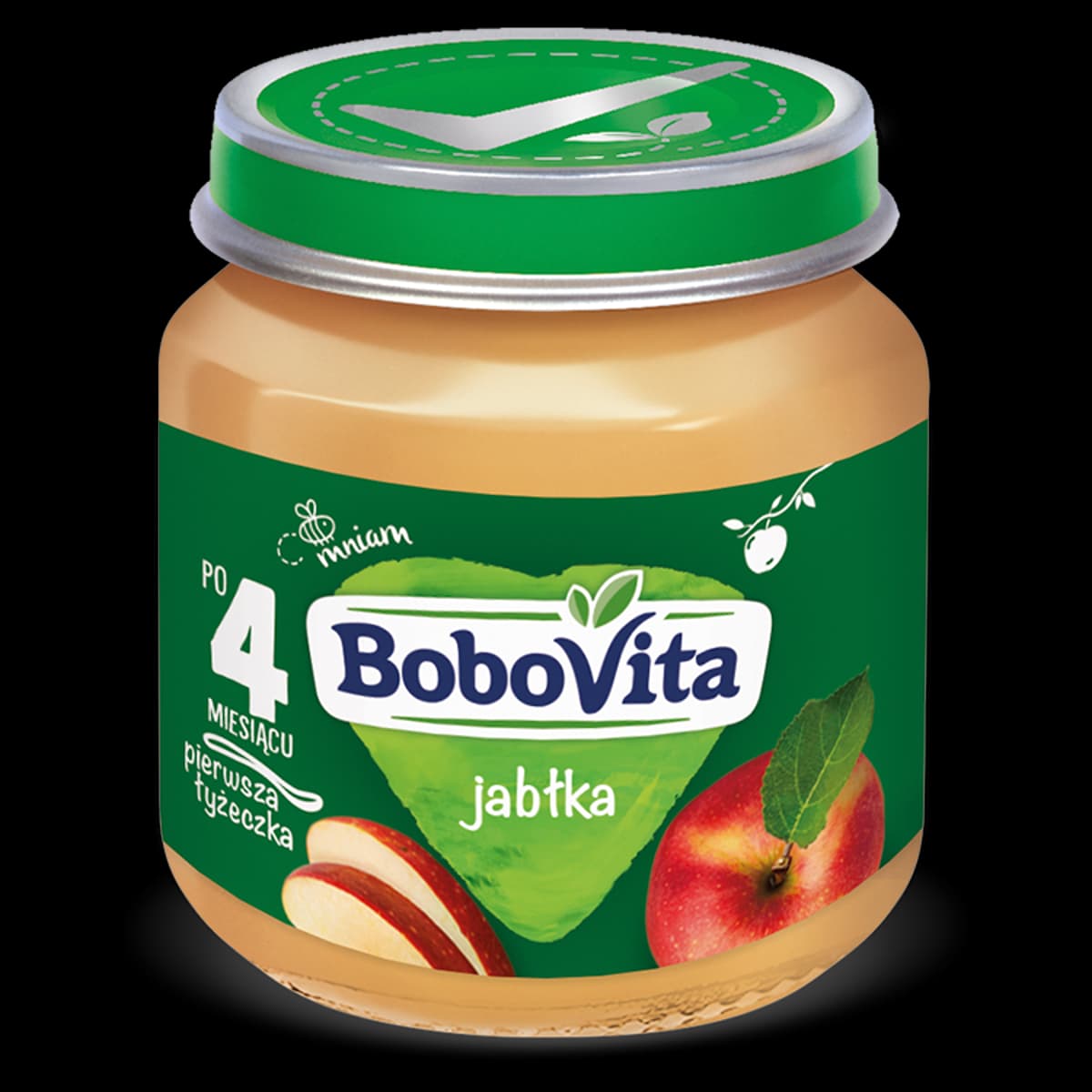 BoboVita Jabłka po 4 miesiącu 125 g