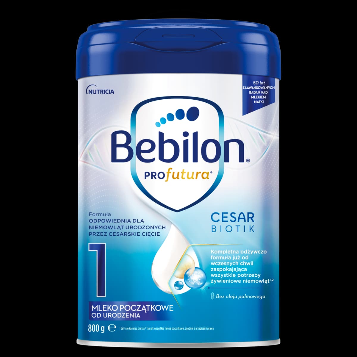 Bebilon Profutura Cesarbiotik 1 Mleko początkowe od urodzenia 800 g