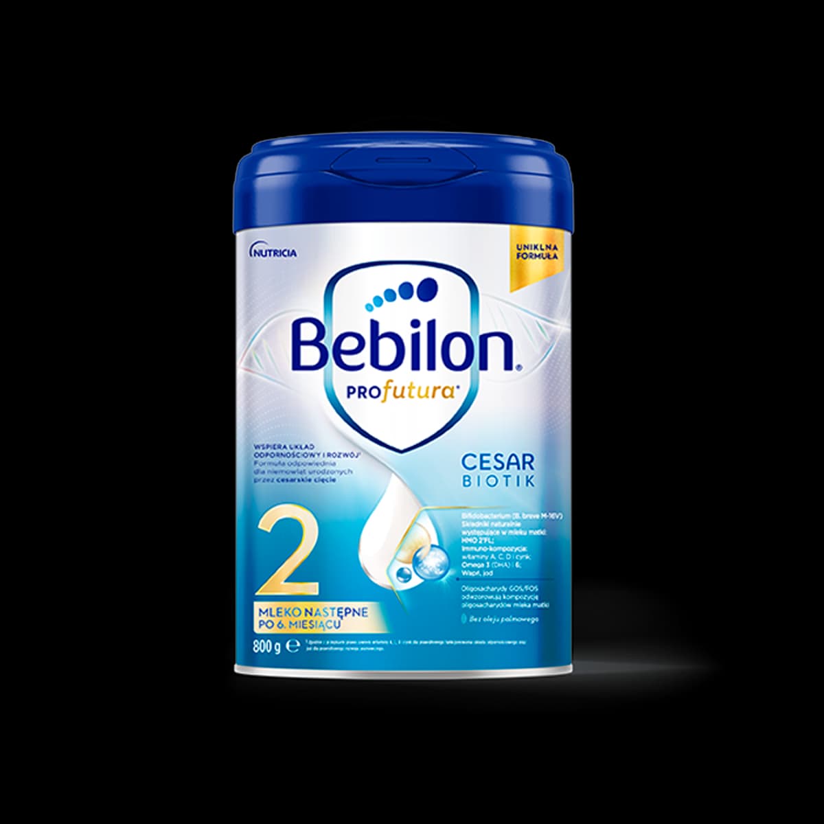 Bebilon Profutura Cesarbiotic 2 Mleko następne po 6. miesiącu 800 g